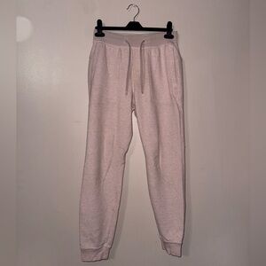 Lululemon At Ease Jogger (Heathered Pink Mist / White)